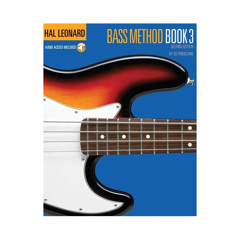 Hal Leonard HL00695072 Bass Method Book 3 2nd Edition